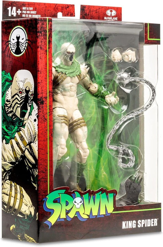 McFarlane - Spawn - 7" King Spider Action Figure 7 inch