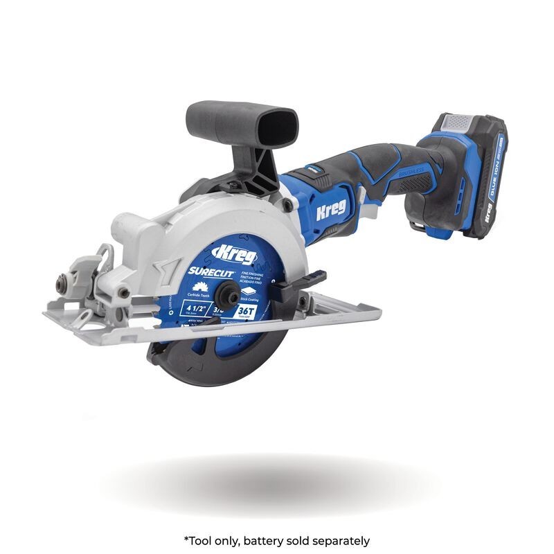 Kreg 20V Ionic Drive™ 4 1/2" Circular Saw (Tool Only)