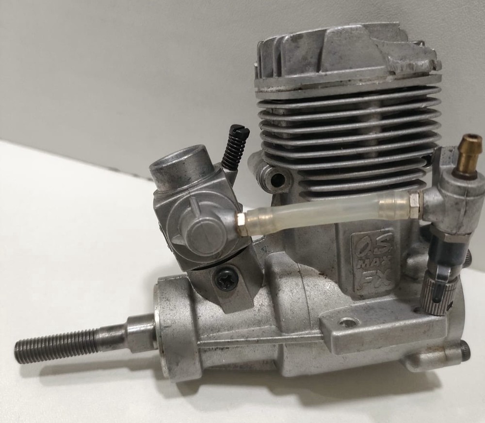 OS Max 46 FX Nitro Airplane Engine For Repairs. Good Compression. OS Engine 46FX