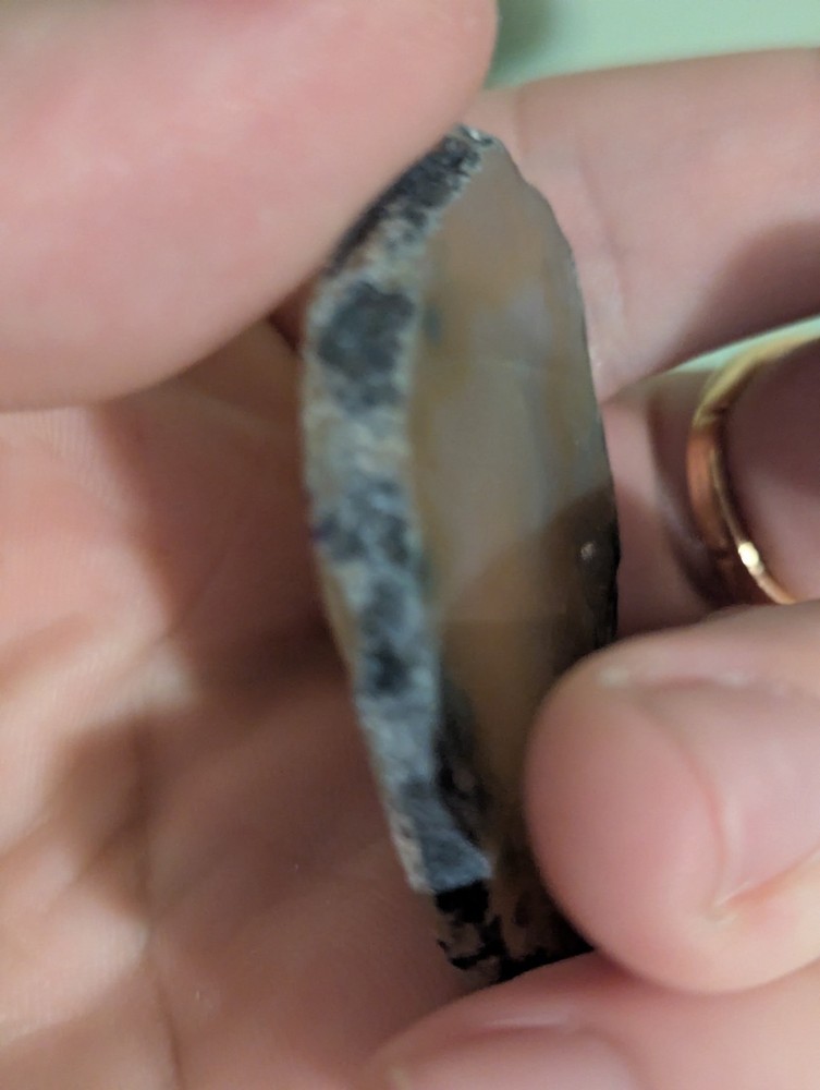 A Murky Brown Agate Slab