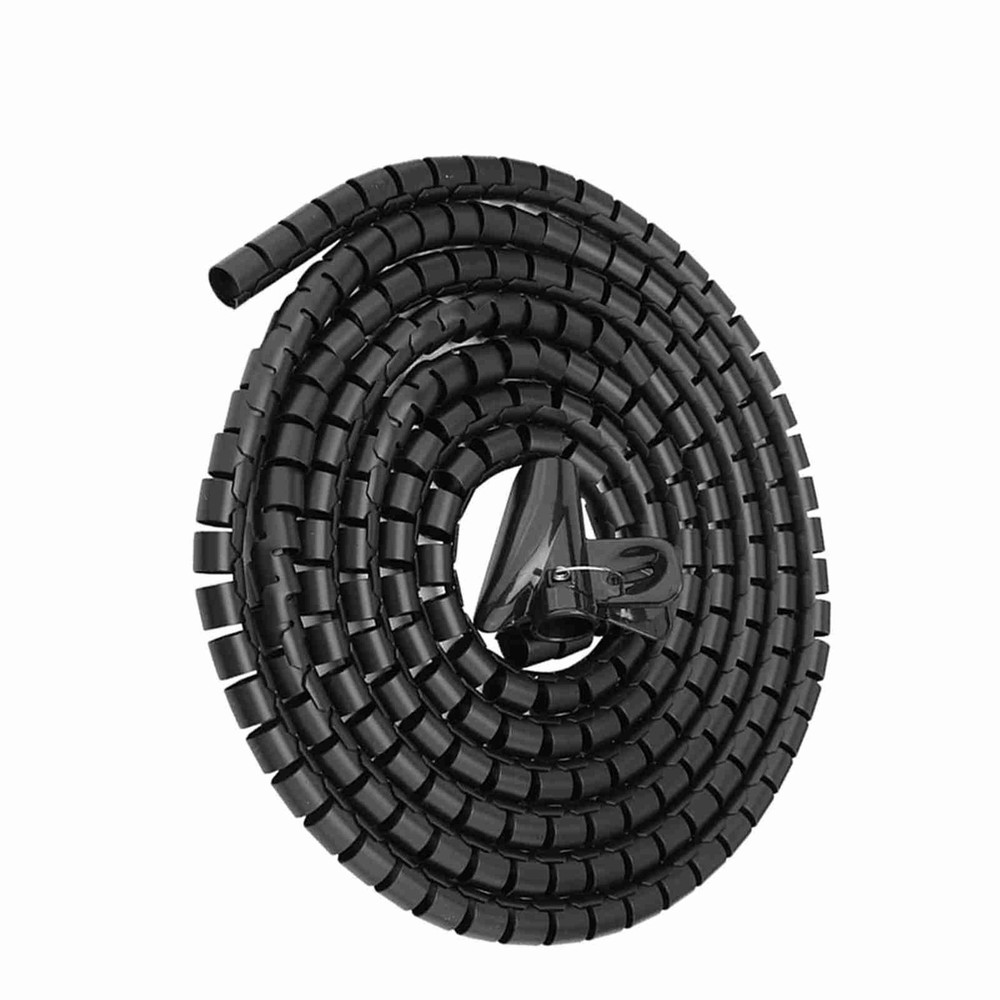 Flexible Spiral Cable Organizer Wire Wrap For Home Office Excellent☚