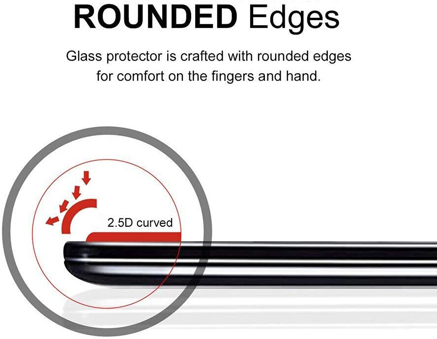 2x 3D Curved Full Coverage 9H Tempered Glass Screen Protector For ONEPLUS 9 Pro