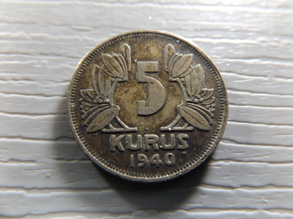 TURKY 1940 5 Kurus