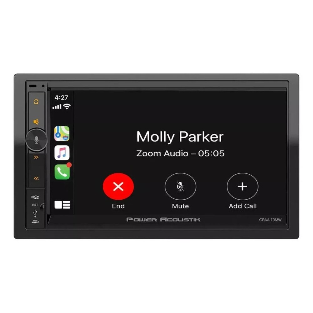 7 Inch Wireless Apple Carplay Android Auto Double Din Car Stereo, Bluetooth