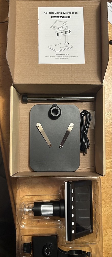 4.3 Inch Digital Microscope