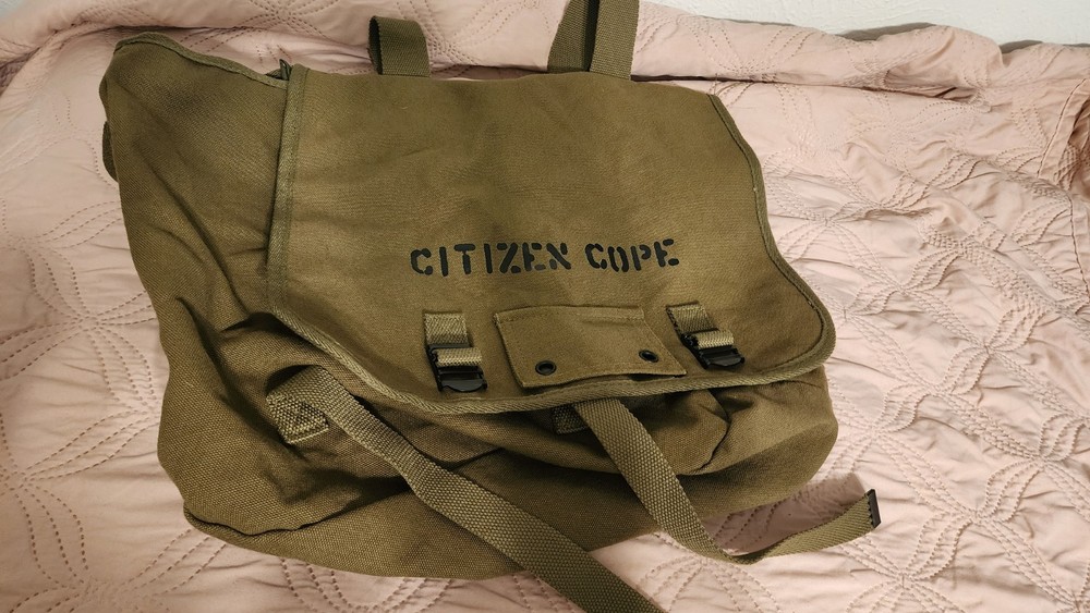 Citizens Cope Military Style Backpack Army Green