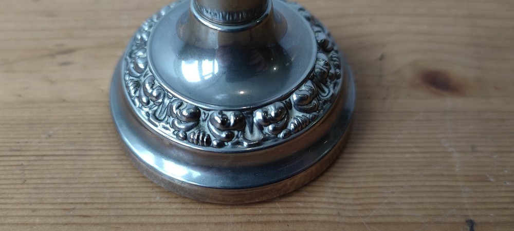 Ianthe Silver Plated Candlestick / Bud Vase