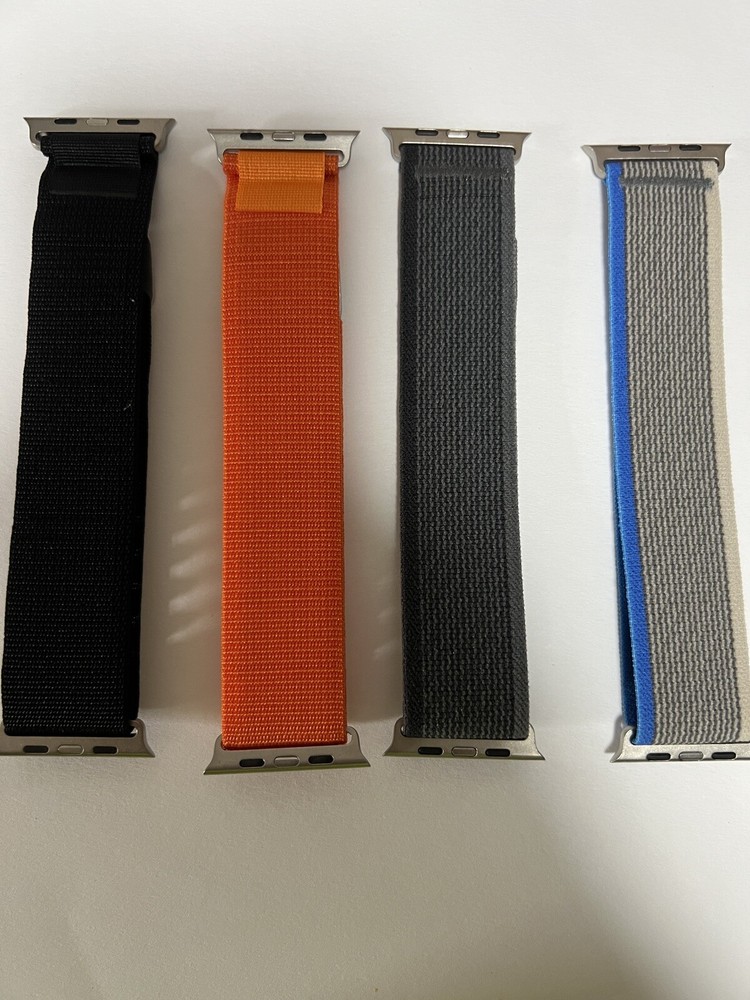 4 Pack Alpine Loop and Trail Loop Compatible with Apple Watch Band