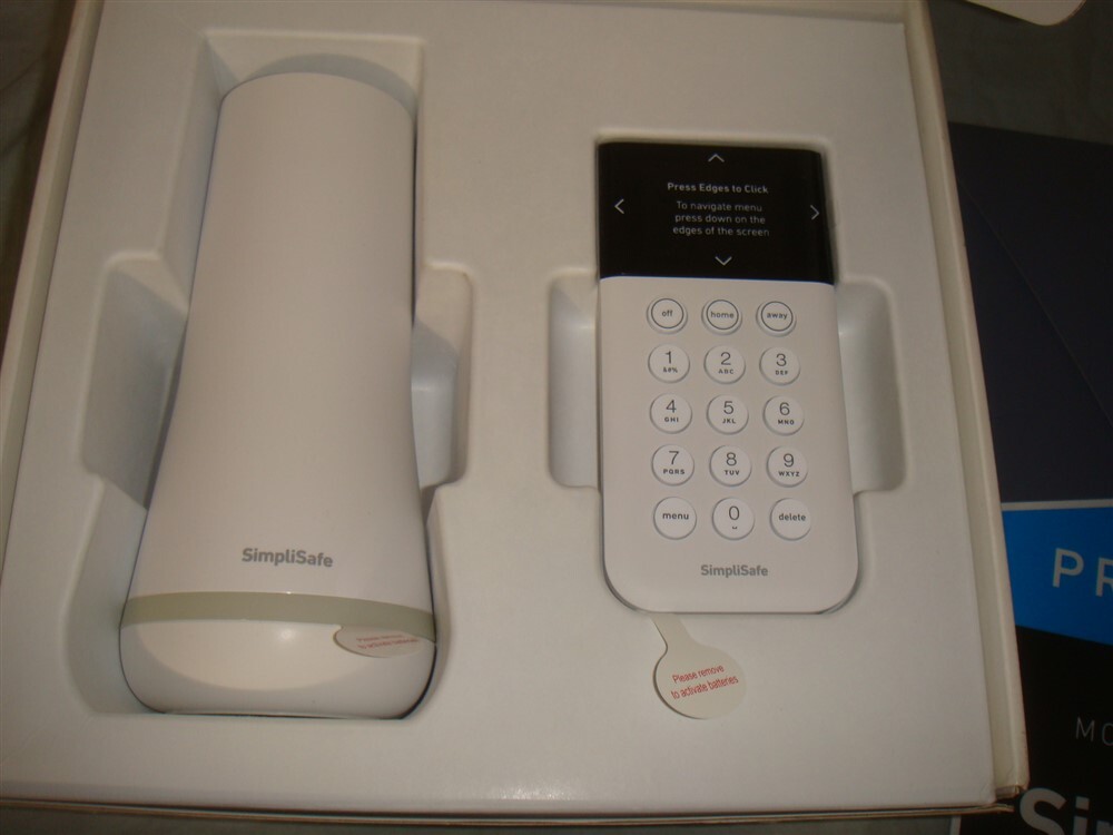 SIMPLISAFE SSB3 WIRELESS HOME SECURITY BASE STATION & KEYPAD