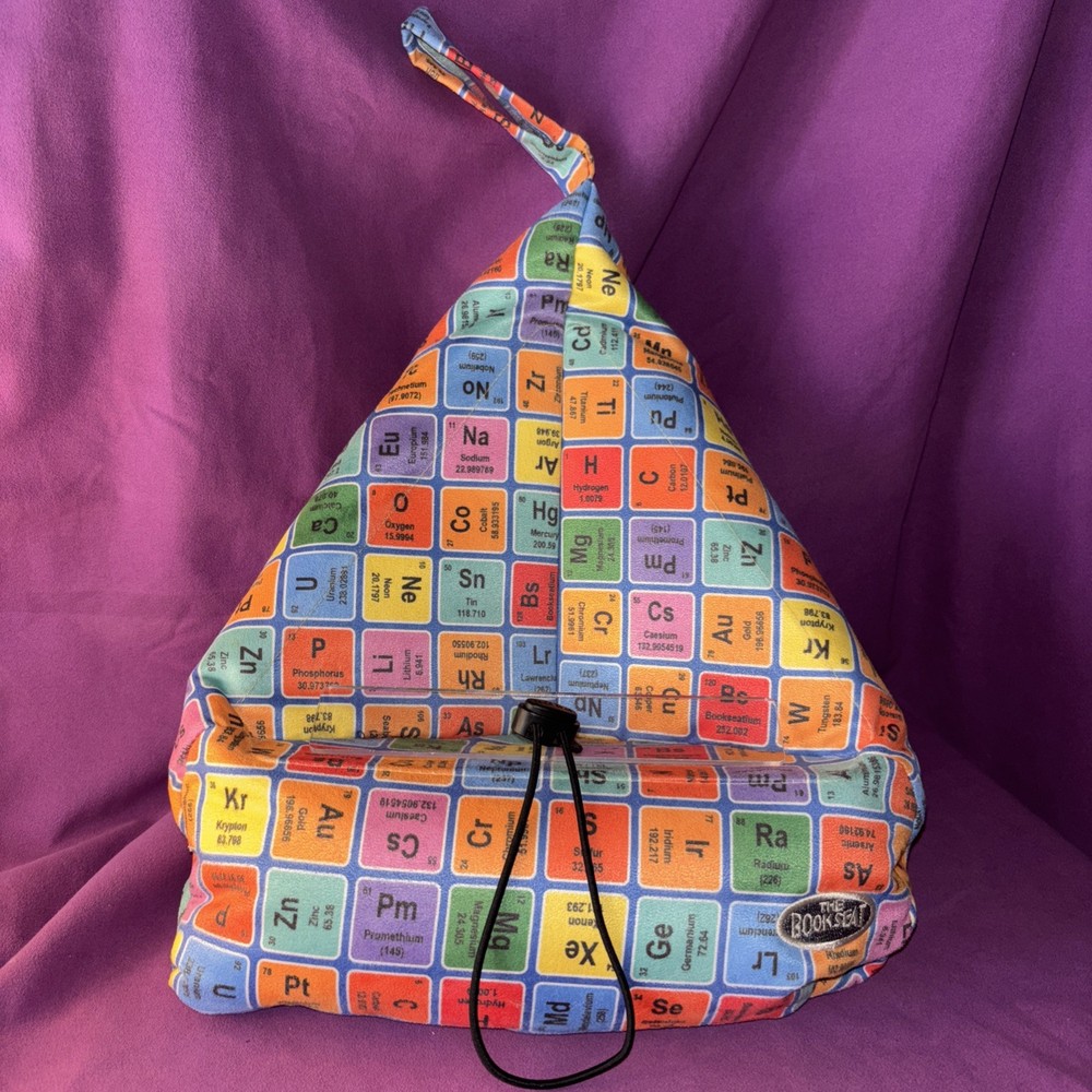 The BookSeat Book iPad Kindle Holder Beanbag Book Seat Elementary Table Elements