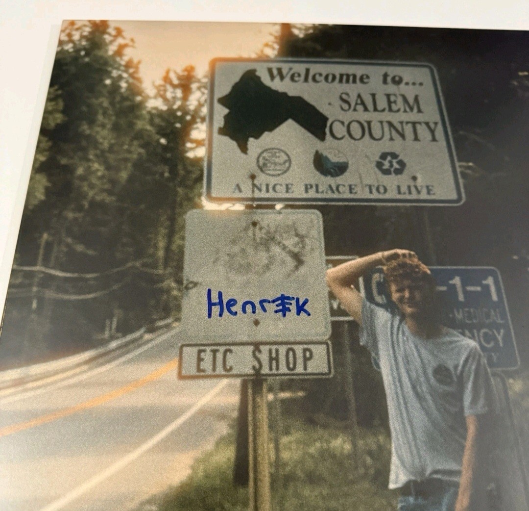 HENRIK SIGNED NORTH MAIN STREET VINYL RECORD WITH JSA COA