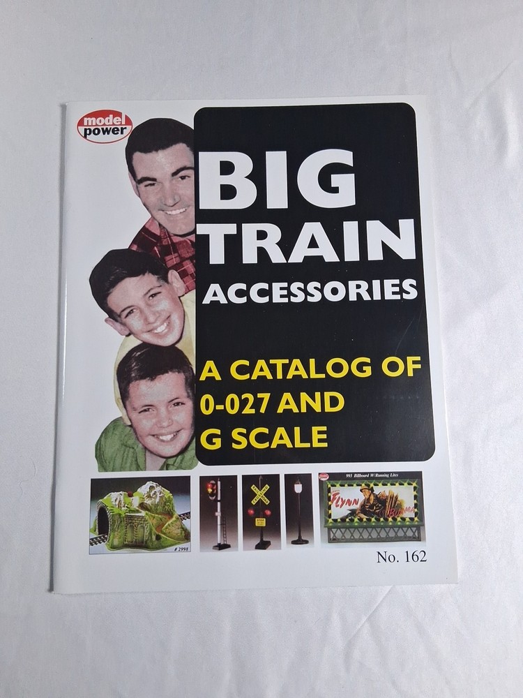 catalogo MODEL POWER 2002 Big Train Accessories G Scale                E   bb