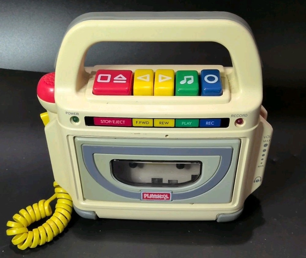 Playskool Cassette Recorder PS-450G *Read*