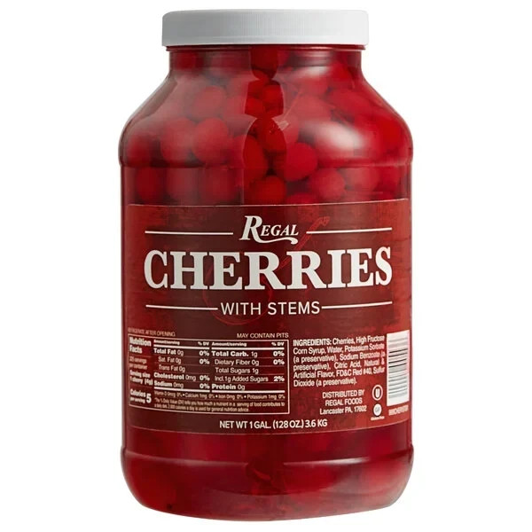 Regal Cherries with Stems - 1 Gallon