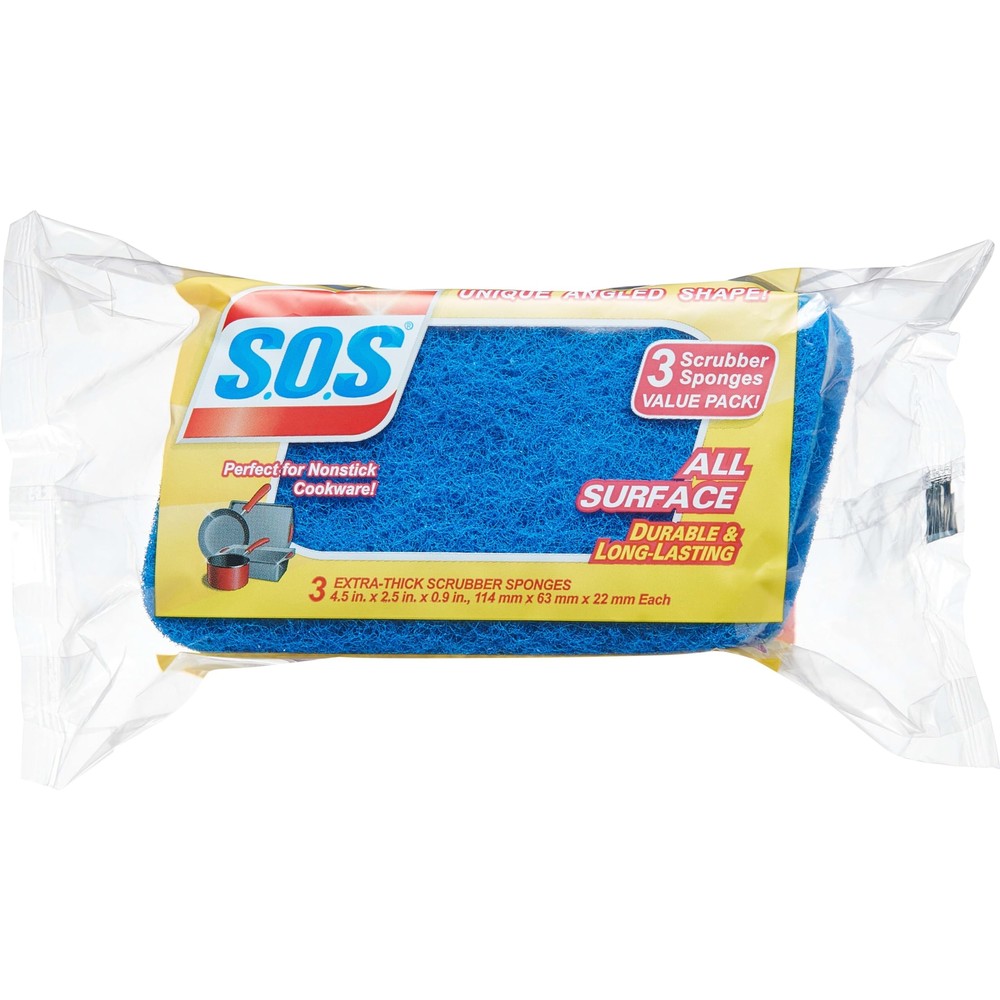 All Surface Scrubber Sponge 3 Count