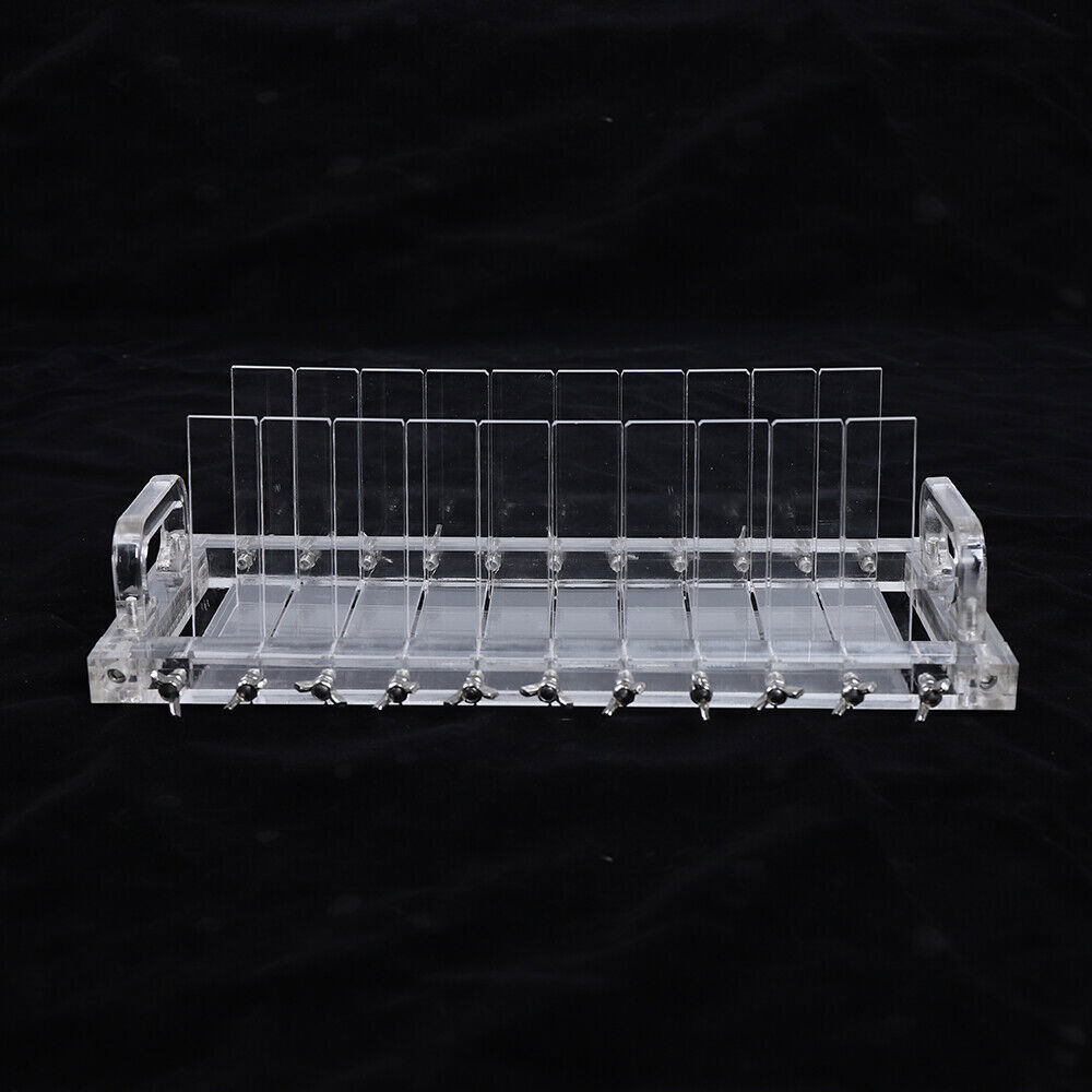 10 Compartments Acrylic Soap Cutter Adjustable Thickness Handmade Soap Cutter