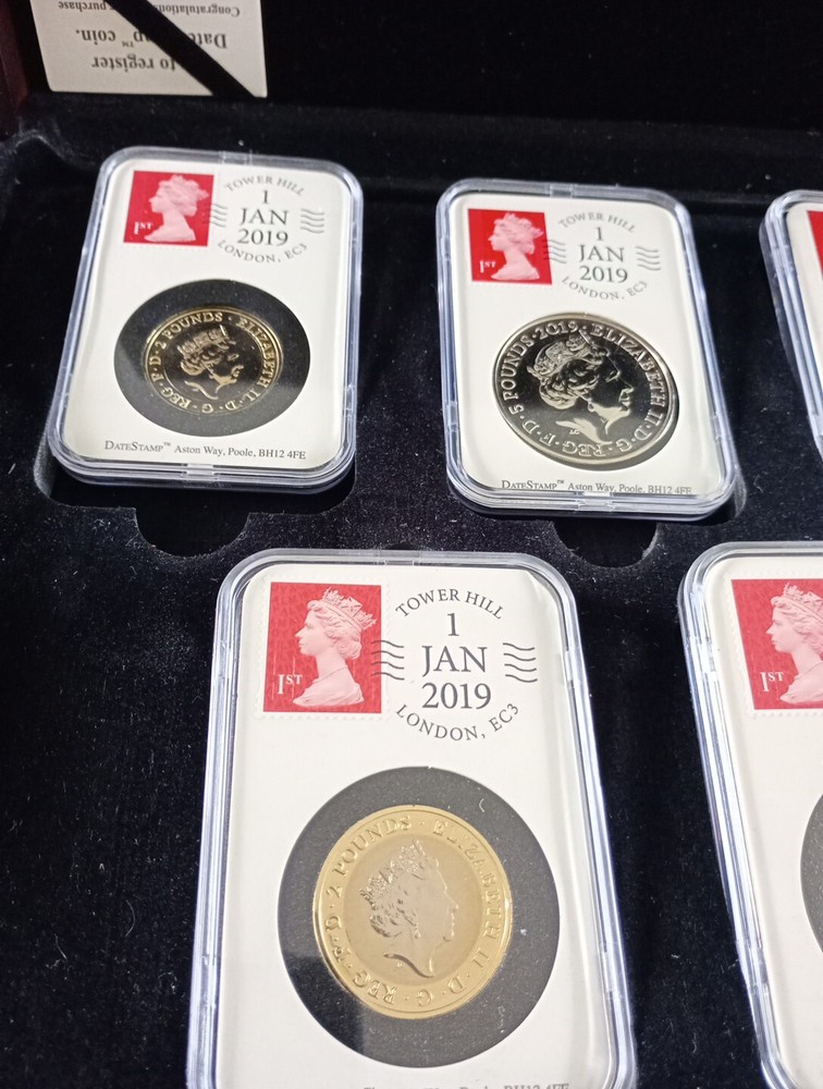 2019 Great Britain Date Stamp Limited Edition Set