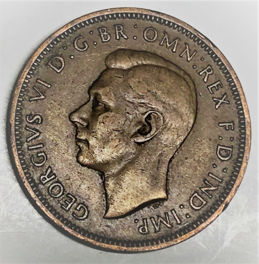 # C9198 GREAT BRITAIN COIN, HALF PENNY 1948