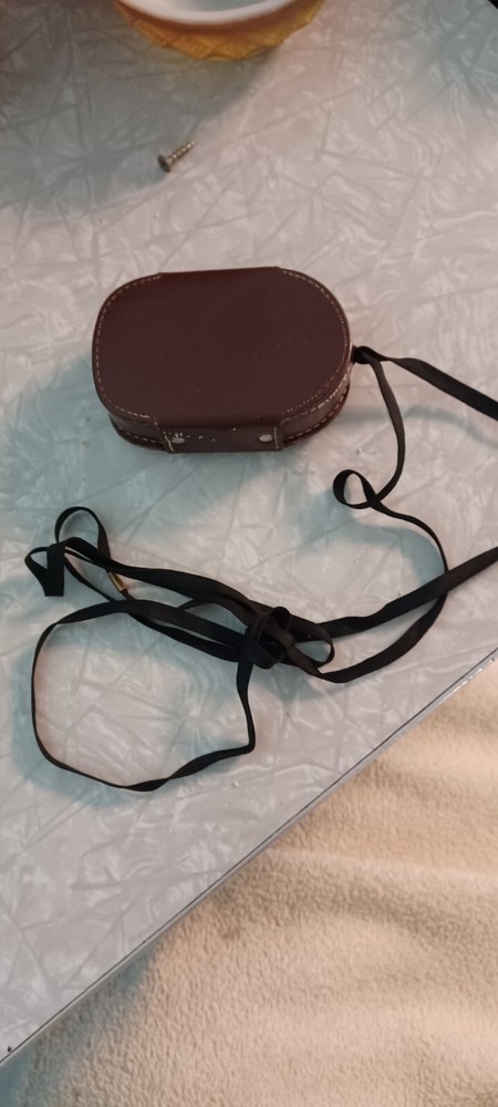 Vintage WESTON MASTER III Light Meter In Fitted Leather Case UNTESTED