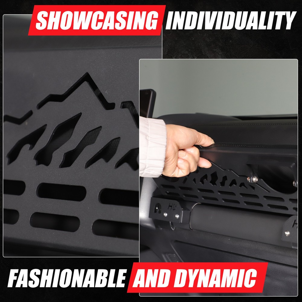 Multi-Function Storage Rack Aluminum Alloy Mountain Peak Design For Haval H9 24+