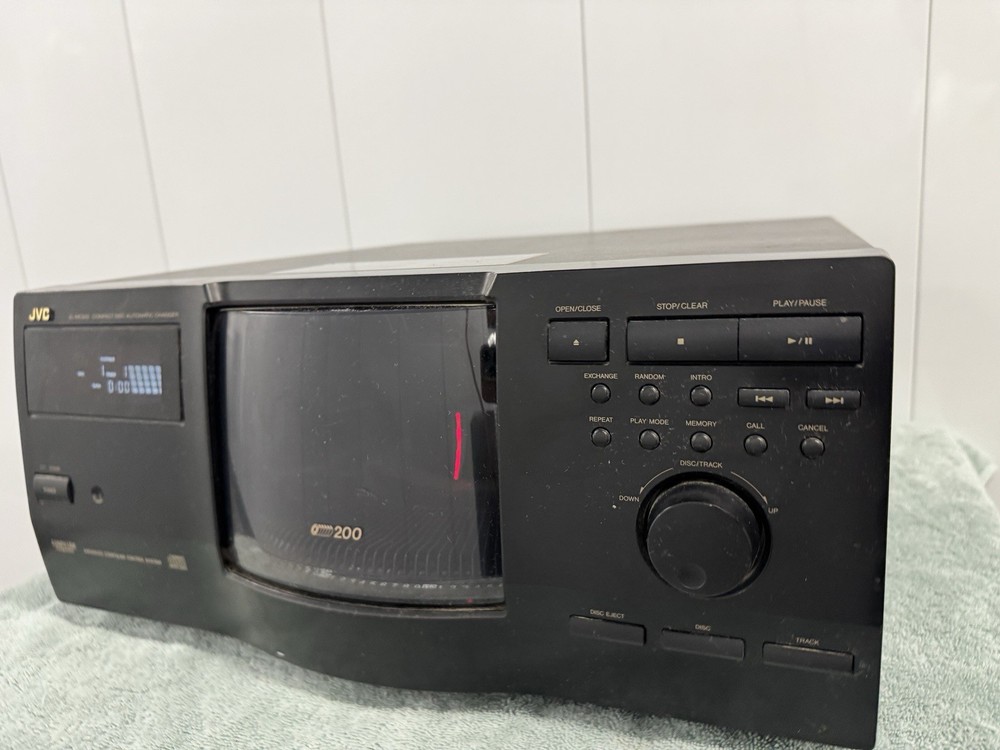 JVC XL MC222 200 Disc CD Changer Works Tested