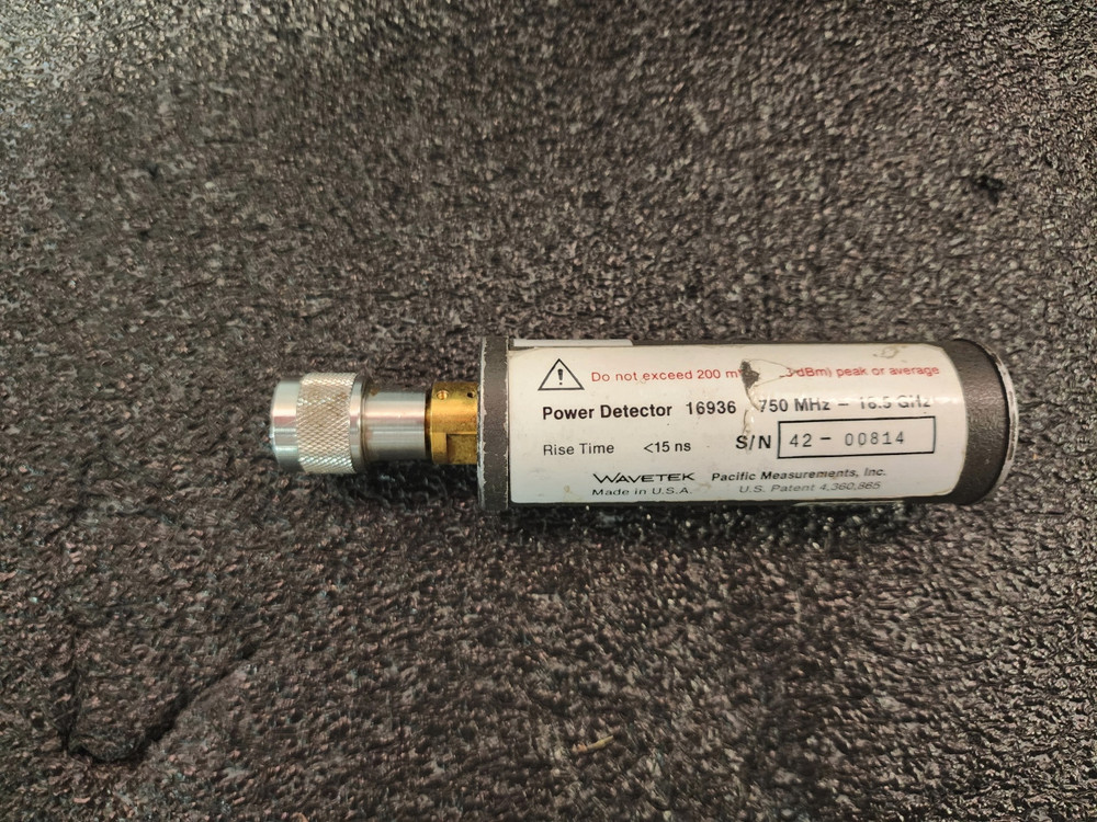 Giga-Tronics/Wavetek 16936 Power Sensor 750MHz-18.5GHz Unit #2