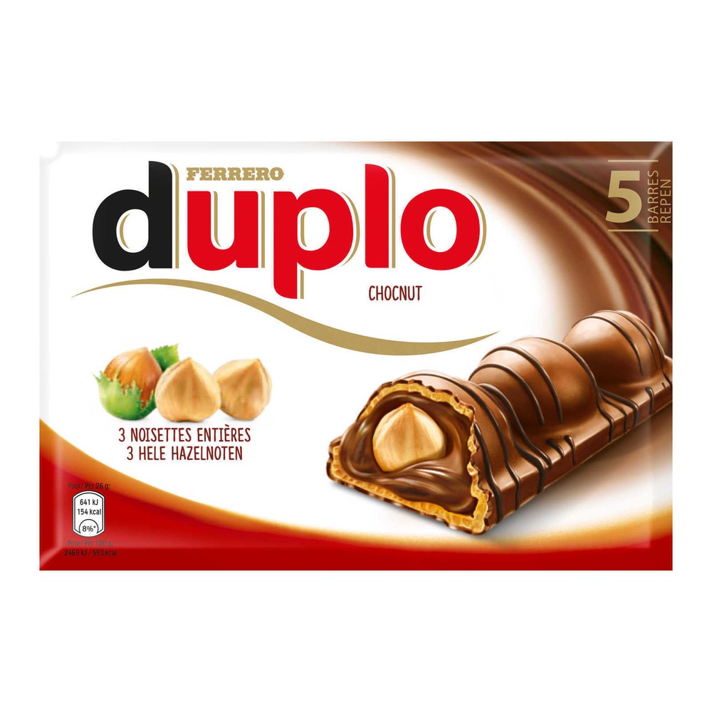 Ferrero Chocolate | Chocnut 5 Pcs | 4,5 Oz /130 Gr