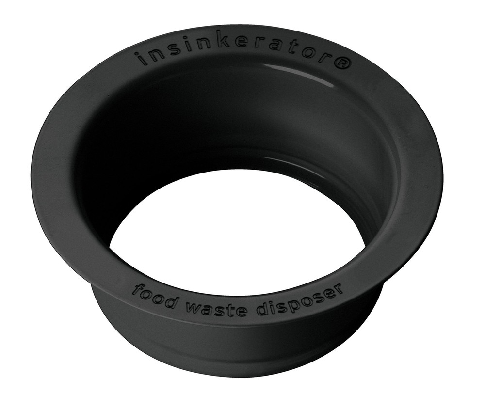 Matte Black InSinkErator Sink Flange Garbage Disposal Fixture for Kitchen