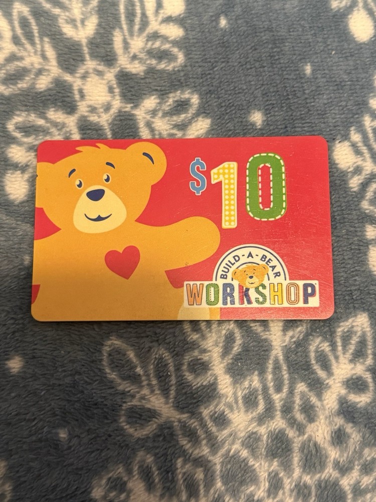 Build A Bear Workshop $10 Gift Card