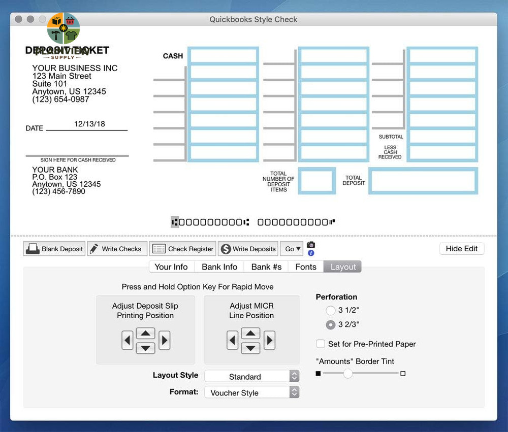 - Windows & Mac Check Printing Software