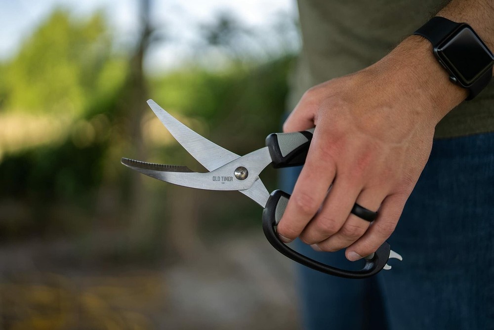 Old Timer Trail Boss Game Shears with Heavy Duty Construction, Custom Molded