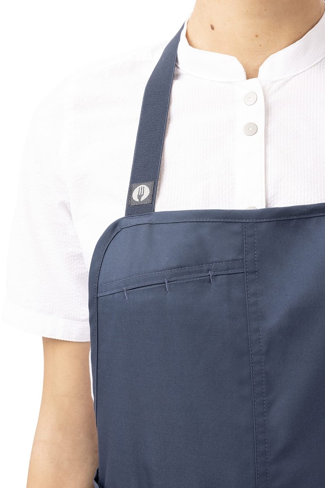 Unisex Brio Kitchen Apron Blue One Size