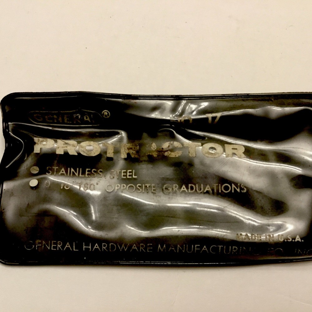 General Tools 17 Stainless Steel Protractor