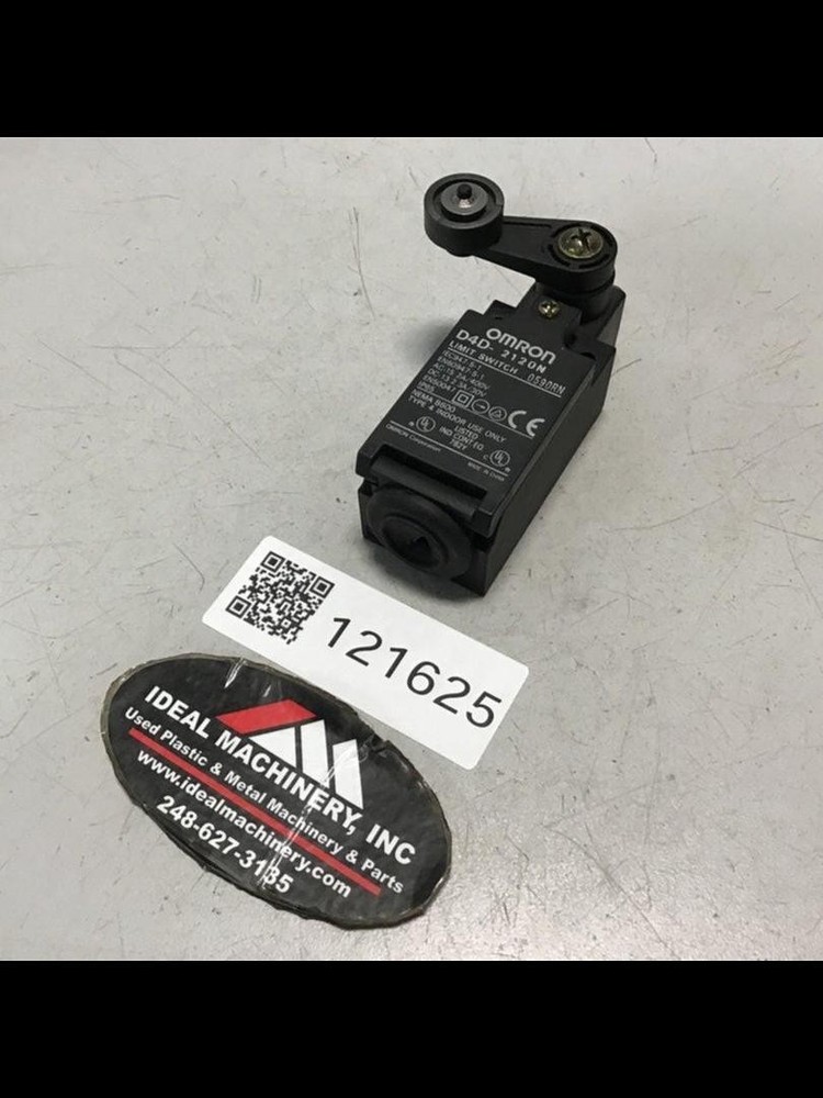 OMRON Limit Switch D4D-2120N Used #121625