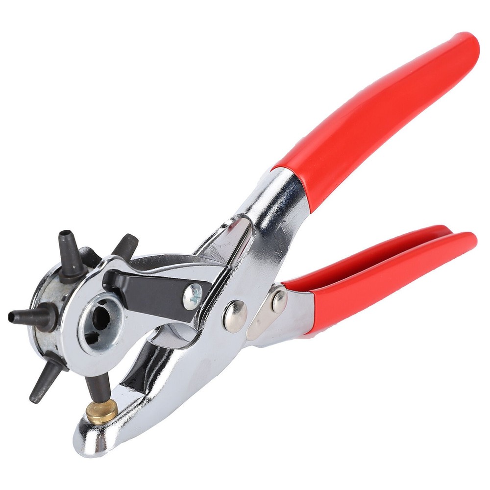 Belt Hole Punch Plier Multi Function Leather Punching Machine Watchband Hole