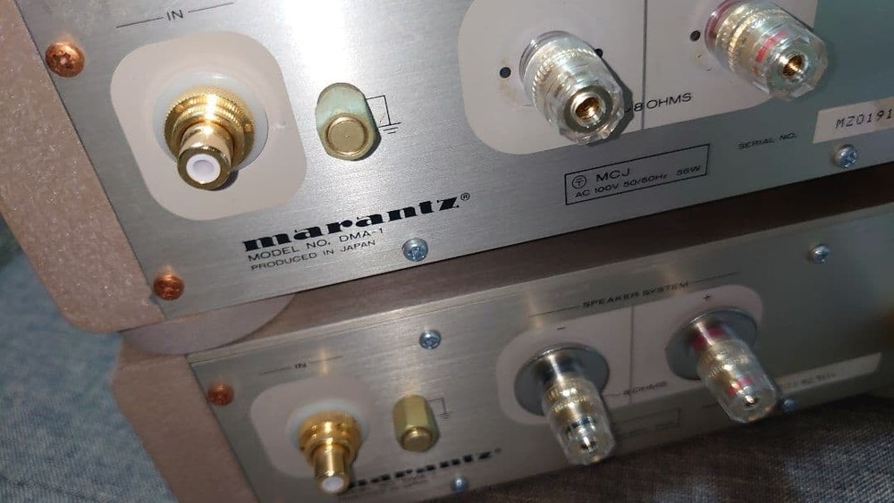 Marantz DMA-1 Power Amplifier Pair All Function Tested