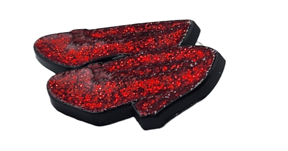 The Wizard of Oz Ruby Slippers Enamel Lapel Pin