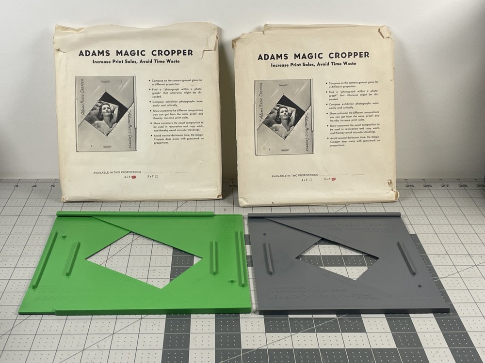 Vintage Adams Magic Cropper 4x5 & 5x7
