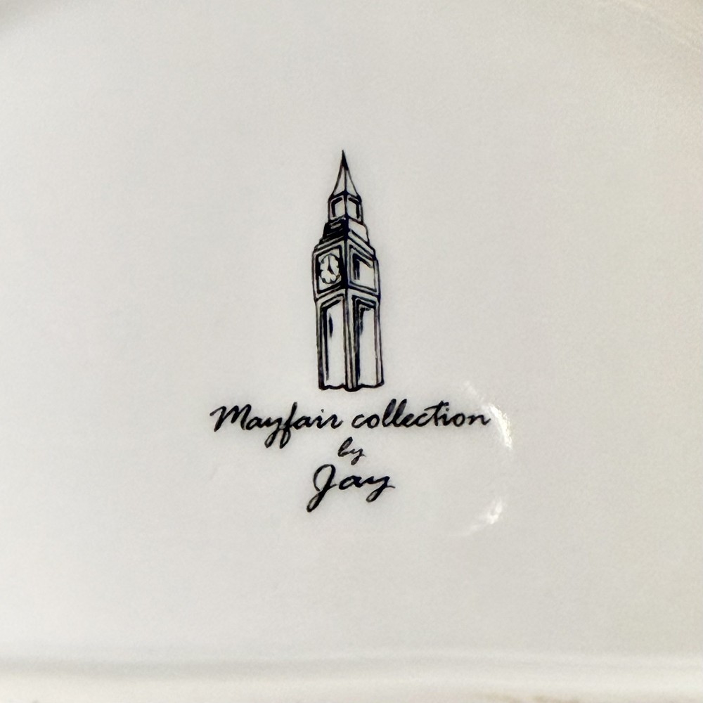 Vintage 1950’s MAYFAIR COLLECTION Candy Bowl BY JAY DIVIDED Fruit Pattern