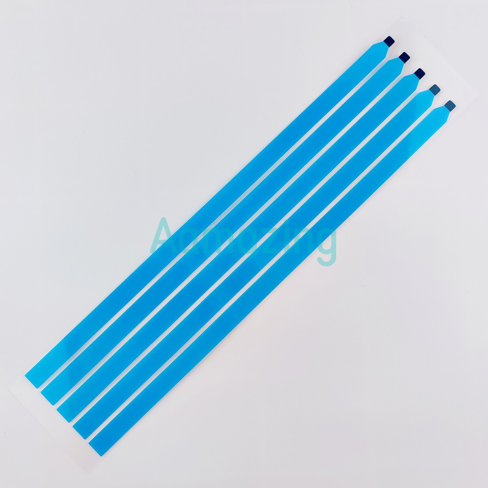 Set of 5 Pull tabs Stretch Release Adhesive Strips for 17" LCD Screen with Tabs