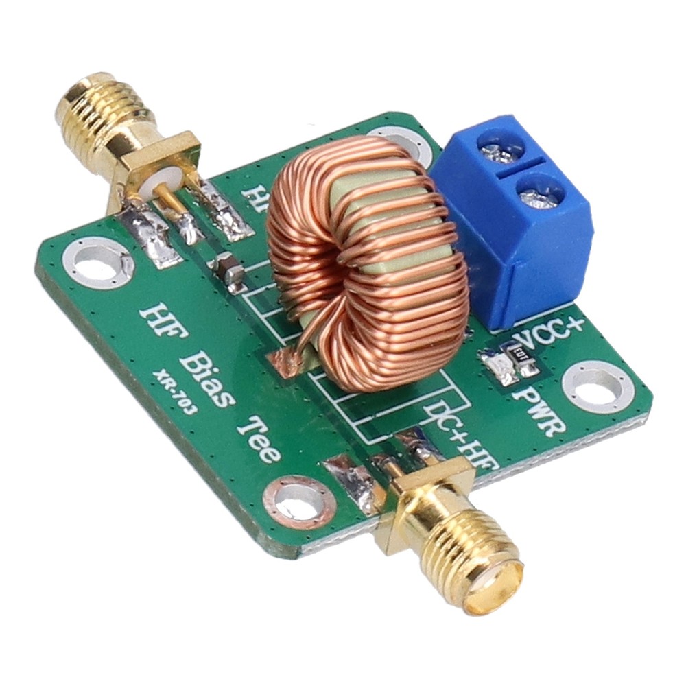 Bias Tee Module RF Microwave DC Blocker Filter Board Component Tool 0.2-180MHz