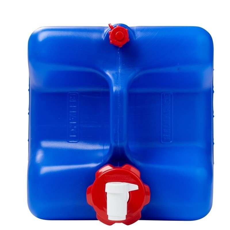 7 Gallon Water Container BPA Free Stackable Storage Ergonomic Handle Spout New