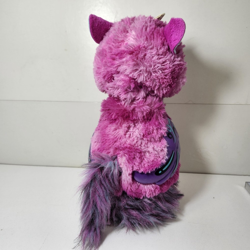 Hatchimals Llamacorn Neck Grows 32” Talks Eyes Light up Multi Pink Interactive