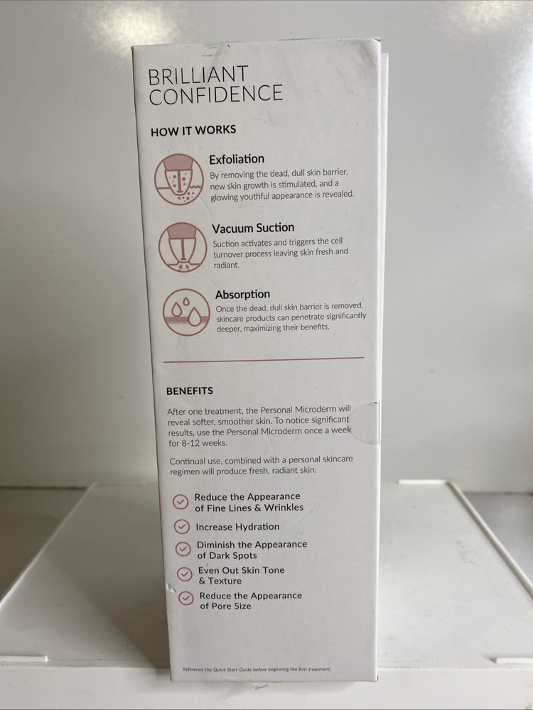 PMD Personal Microderm Classic- New Open Box