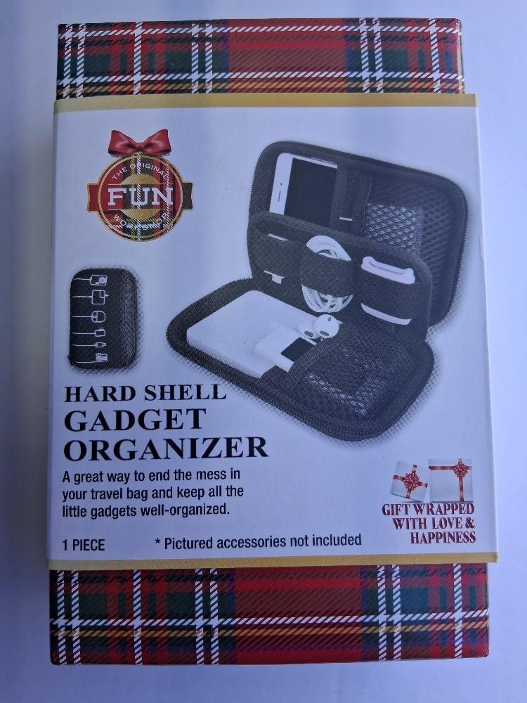 The Original Fun Workshop Hard Shell Gadget Organizer