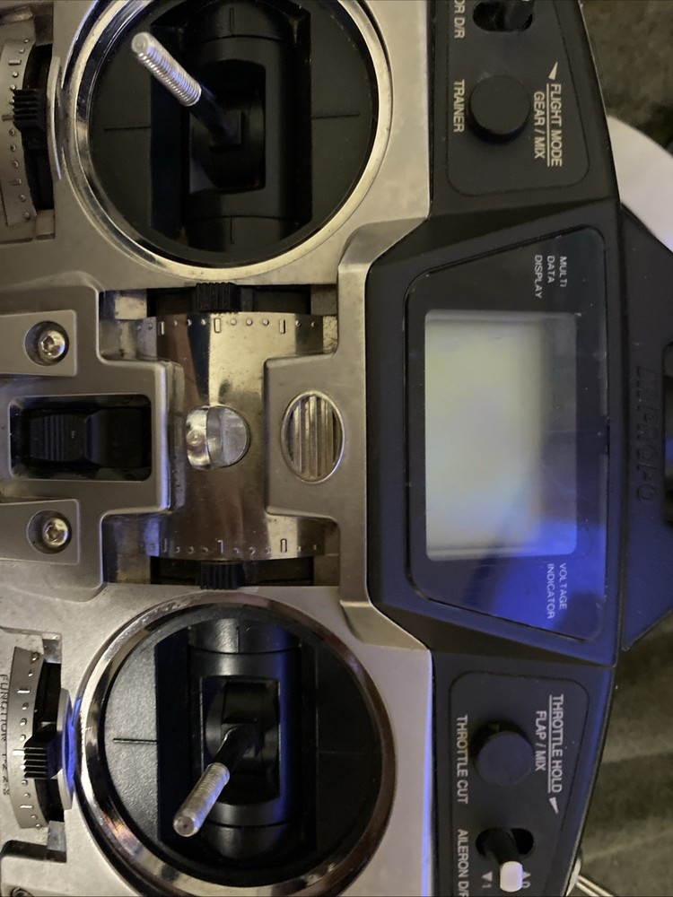 Jr Propo XP662 Transmitter Remote Control 6 Channel Multi Data Display