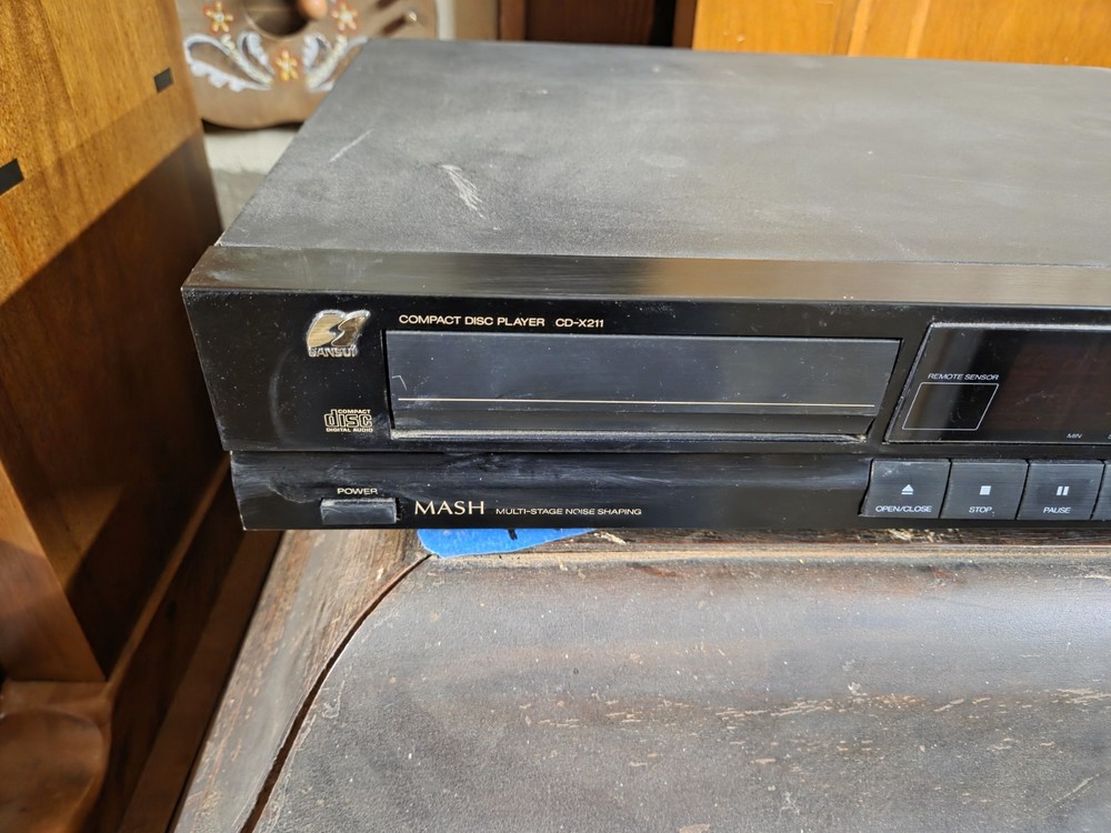 Sansui CD-X211 Compact Disc Player Tested