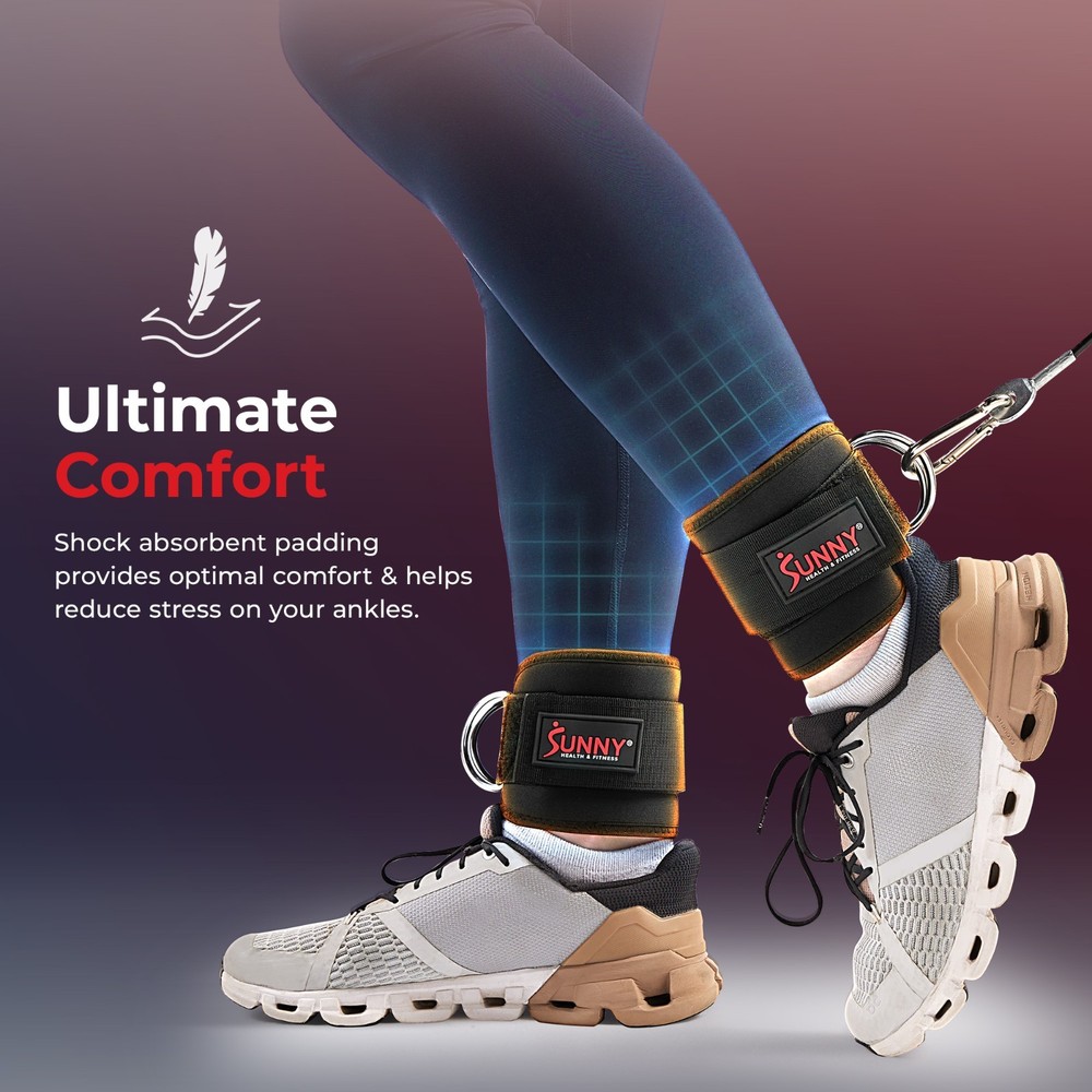 Multi-Function Workout Ankle Straps (Pair) - NO. 091