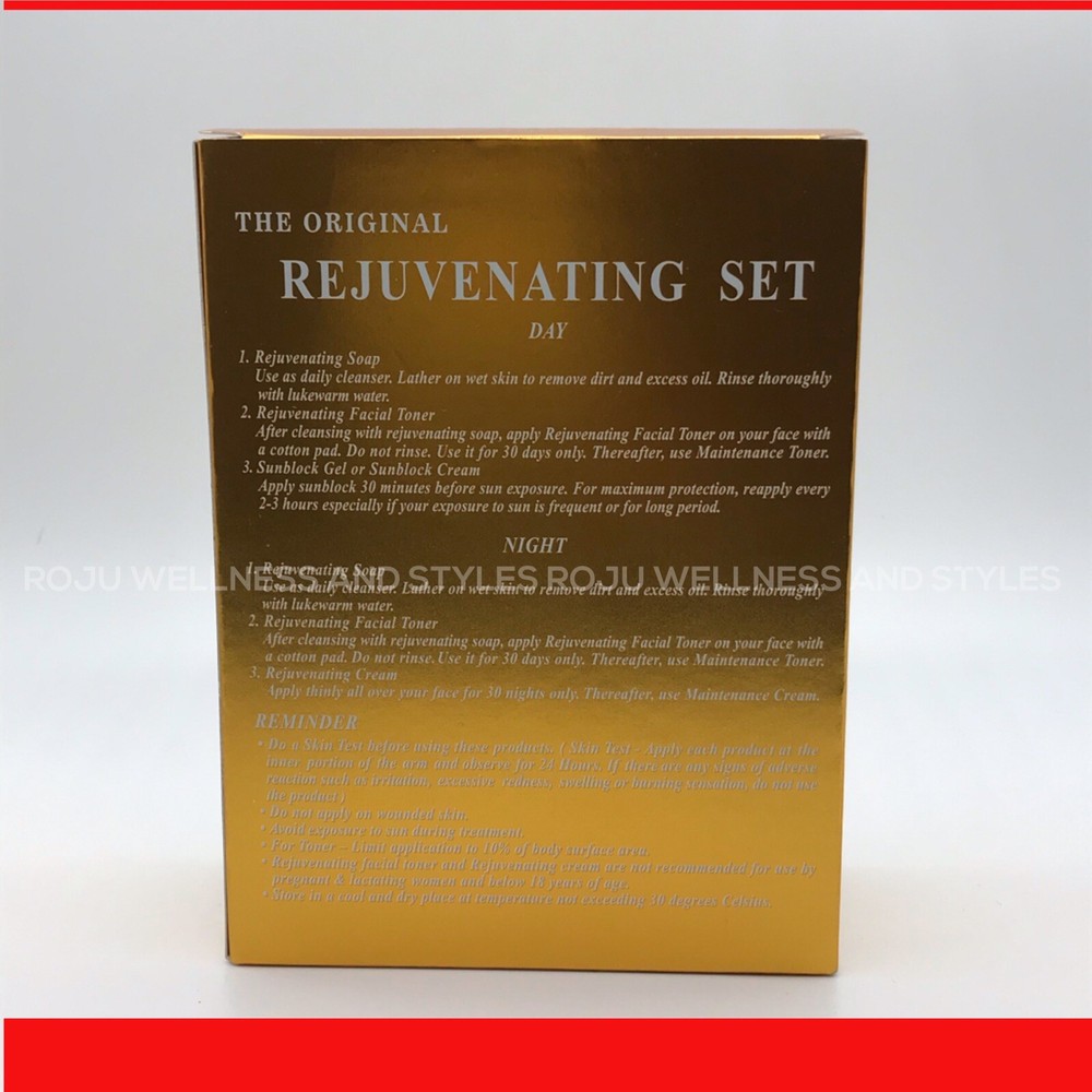 Dr. Alvin Rejuvenating Set 100% Authentic (New Packaging)