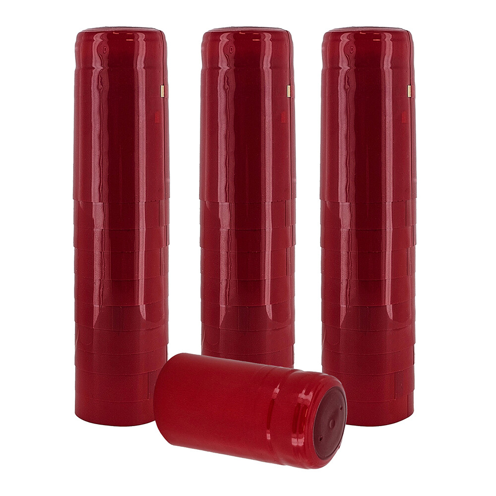 Home Brew Ohio Red PVC Shrink Capsules 30 count